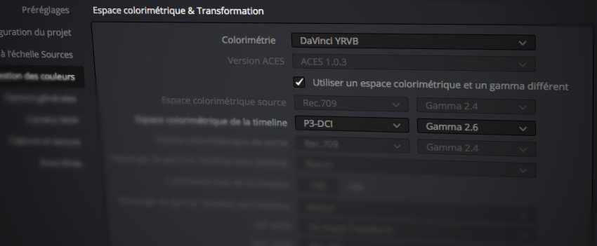 Gestion de la couleur dans Resolve 15 – Partie 2