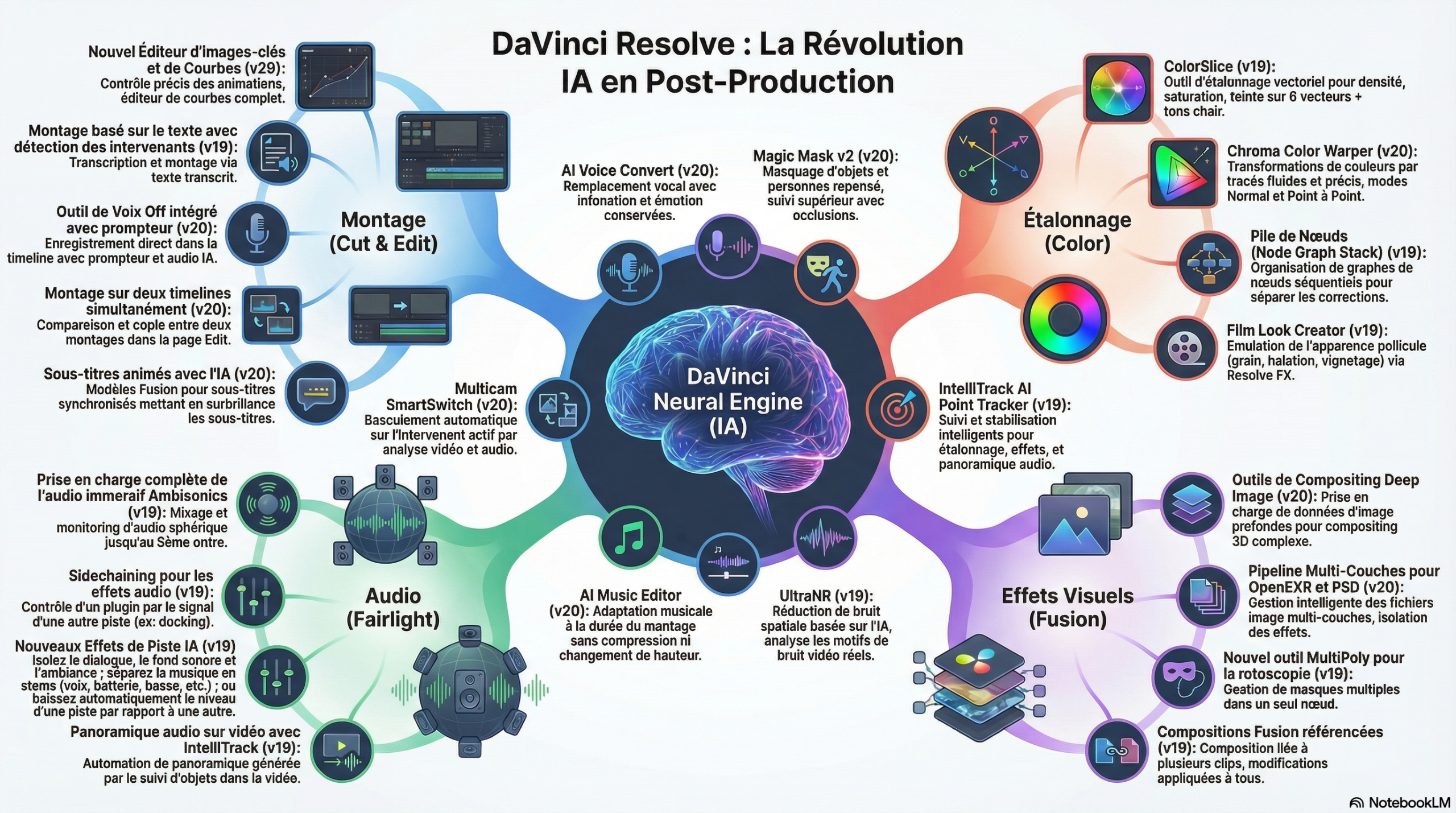 Resolve 20 se « met » à l&rsquo;IA